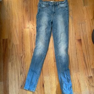 Abercrombie and Fitch light wash jeans